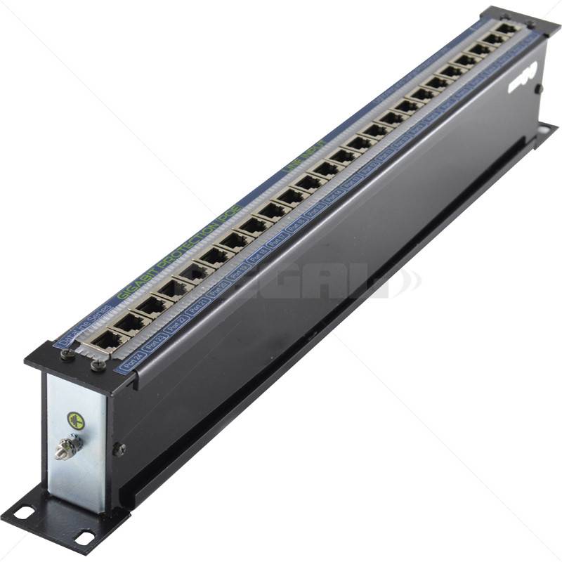 Clearline Surge Protector 24-CH Network Gigabit 10/100/1000Mbps PoE