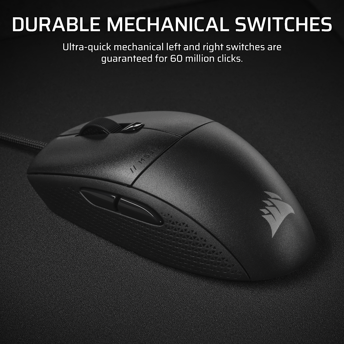 Corsair M55 Gaming Mouse; Wired;16000 DPI; BLK