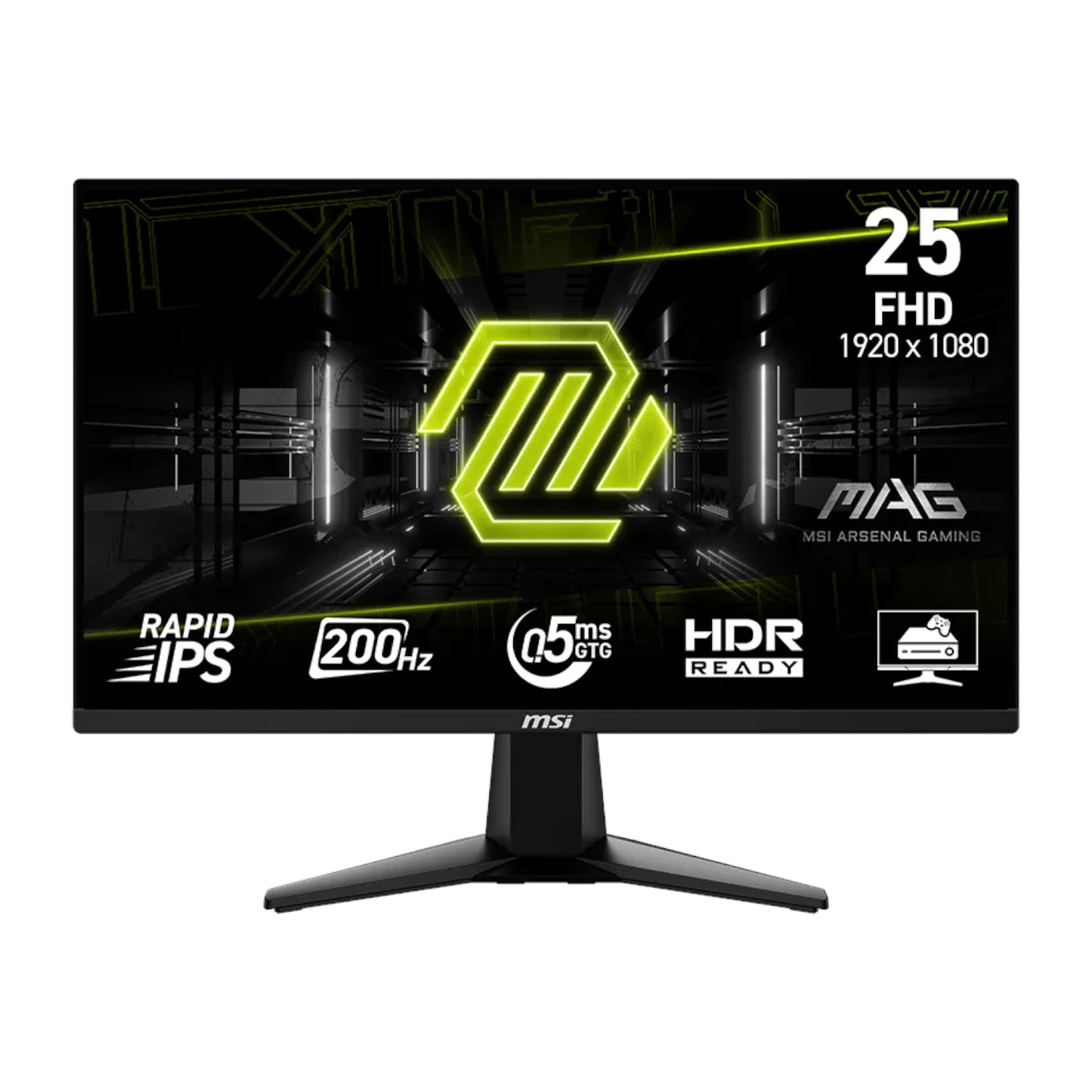 MSI MAG 255F E20 25" FHD 200Hz Rapid IPS Gaming Monitor - Guards On Duty Shop & Security Guards