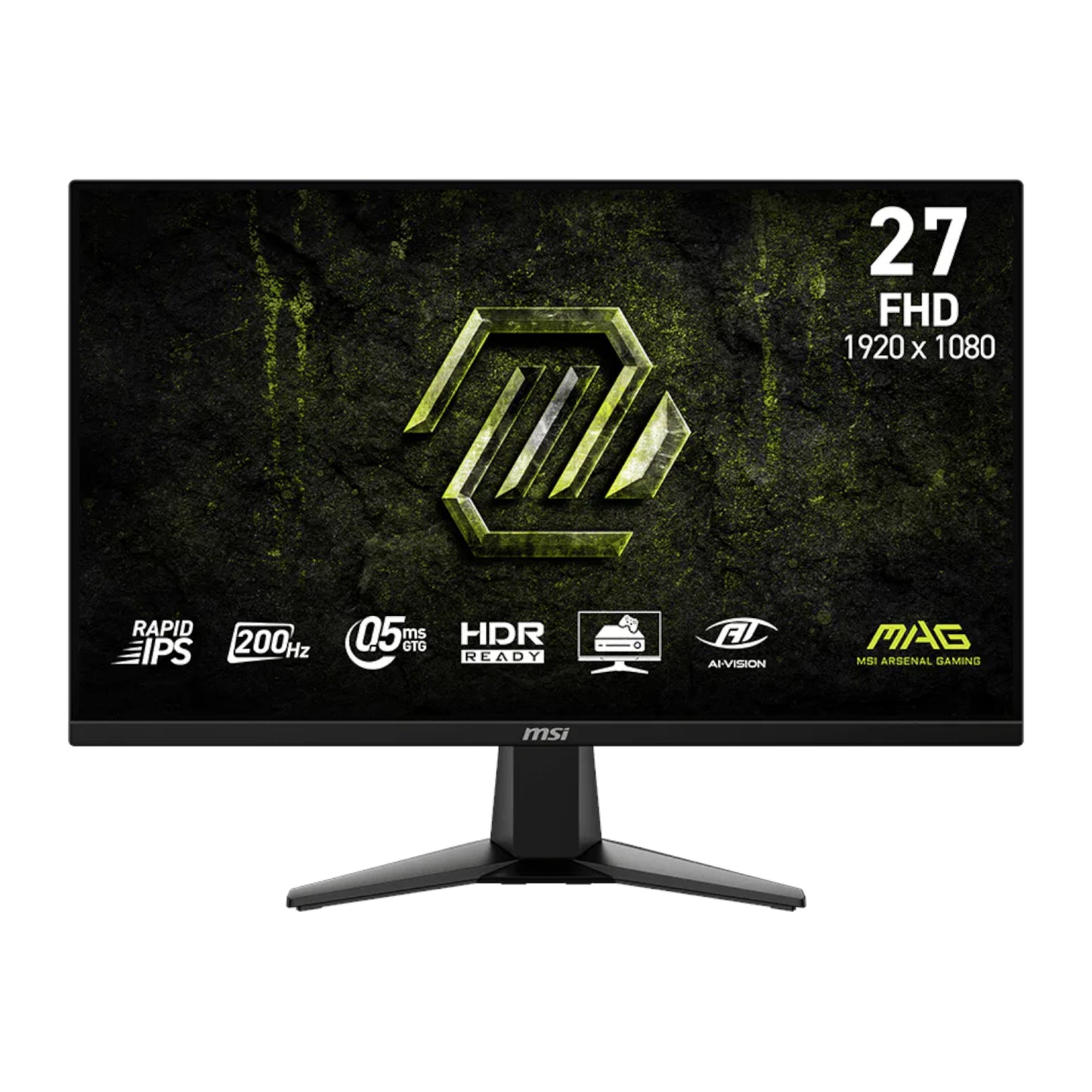 MSI MAG 275F E20 27" FHD 200Hz Rapid IPS Gaming Monitor - Guards On Duty Shop & Security Guards