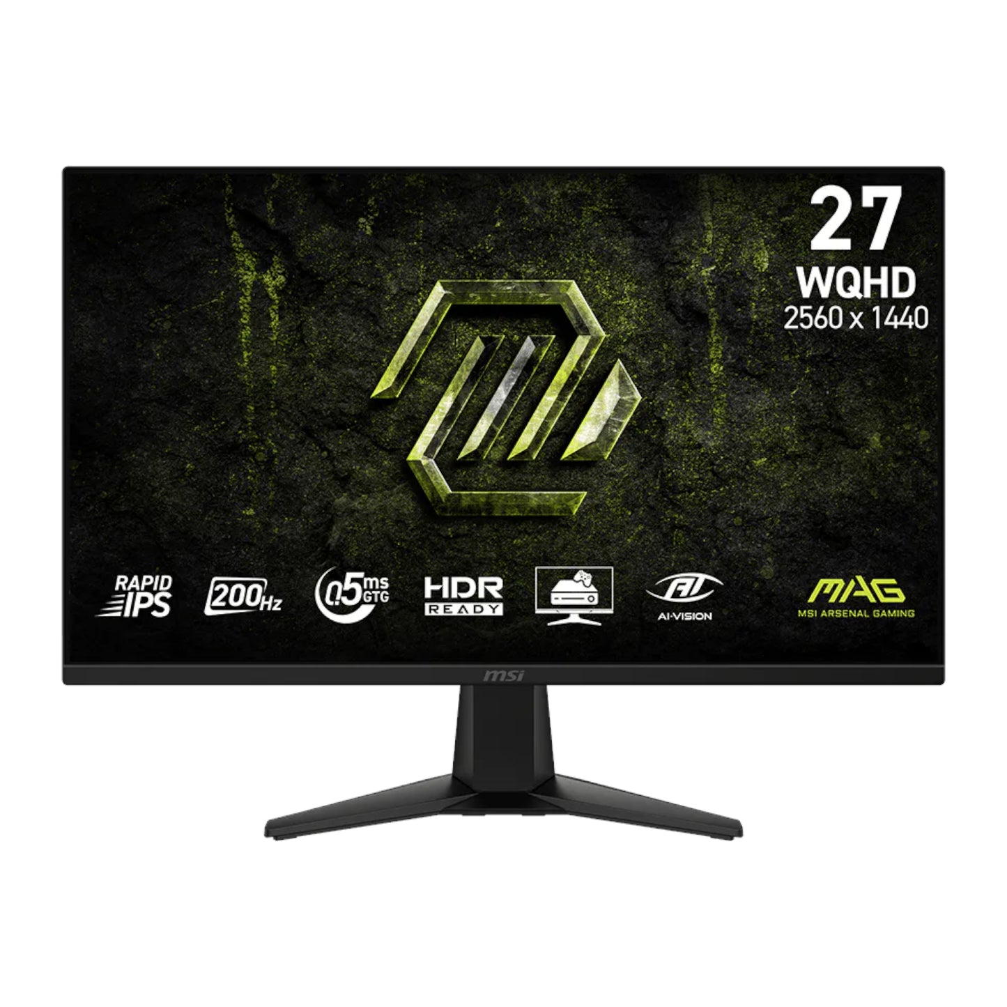 MSI MAG 275QF E20 27" WQHD 200Hz IPS Gaming Monitor - Guards On Duty Shop & Security Guards