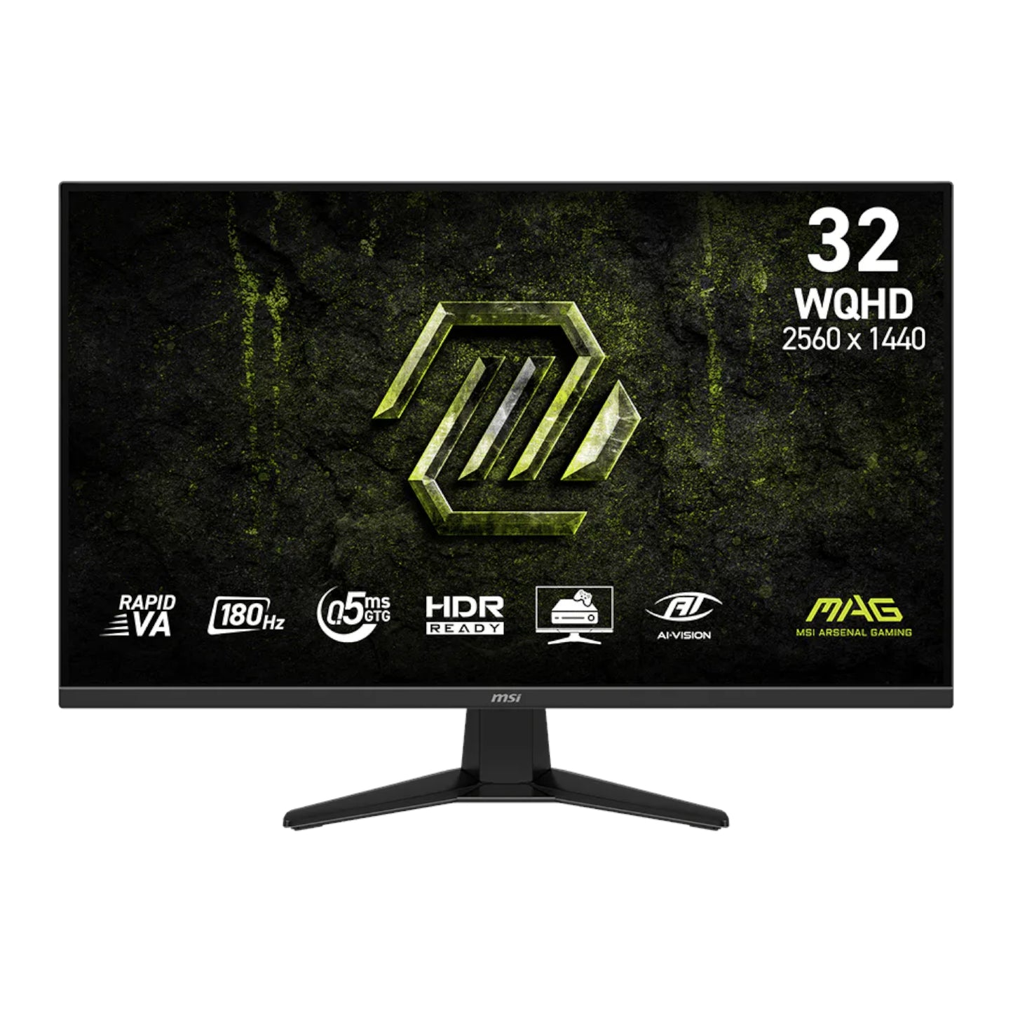 MSI MAG 325QF E18V 32" WQHD 180Hz VA Gaming Monitor - Guards On Duty Shop & Security Guards