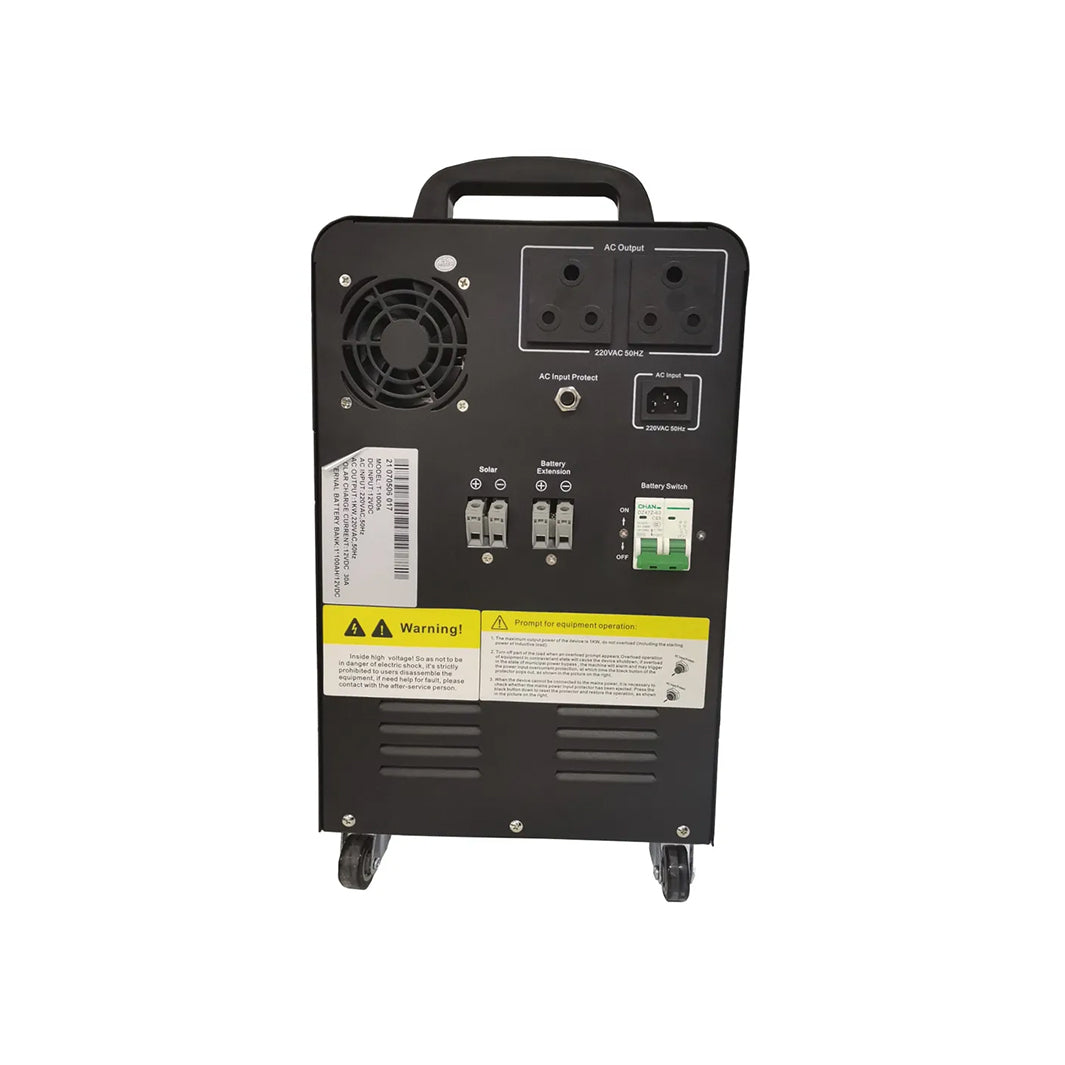 RCT MEGAPOWER 1KVA/1000W INVERTER TROLLEY WITHOUT BATTERIES (Warranty Electronics- 1 year)