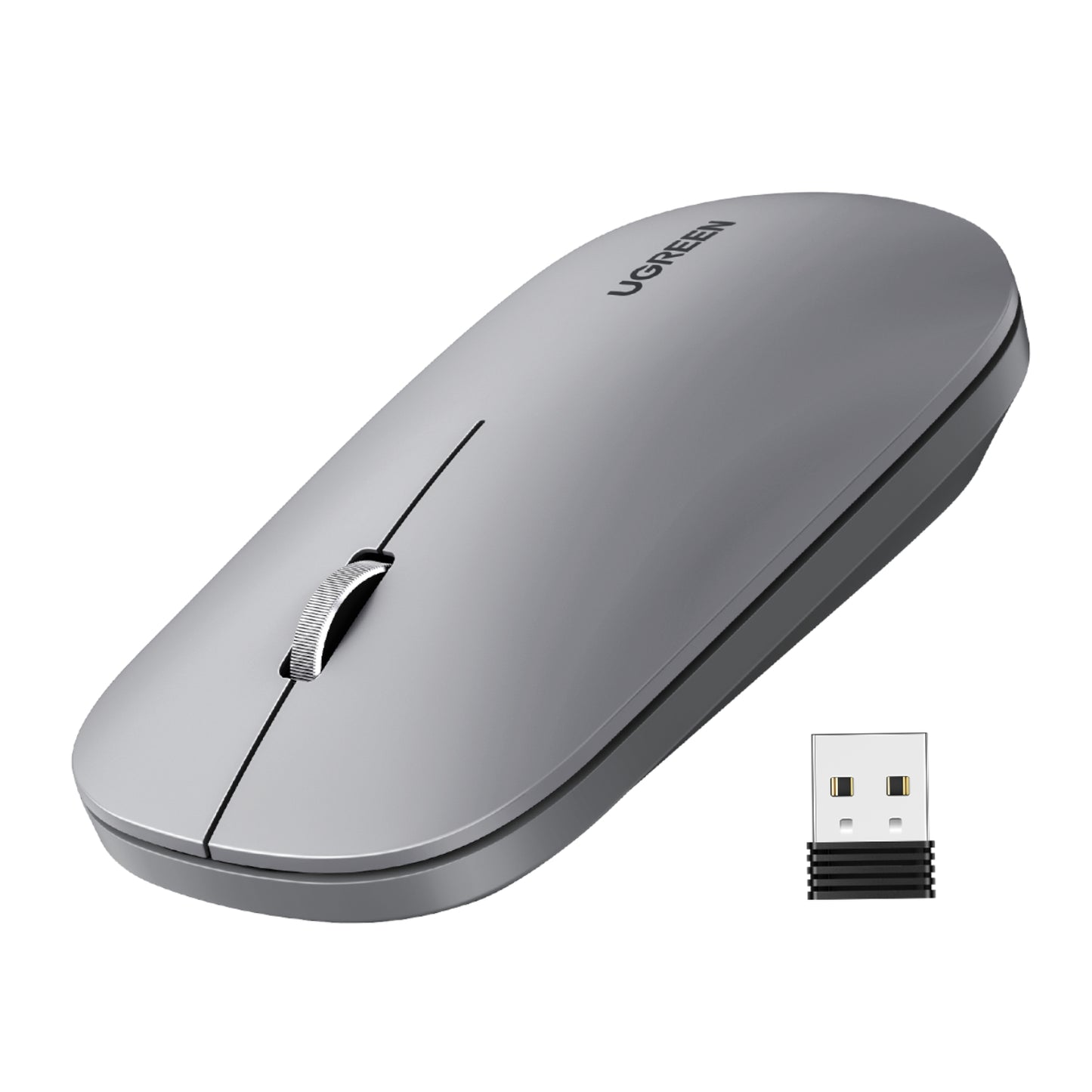 UGREEN Portable 2.4GHz Wireless Mouse - Grey - Guards On Duty Shop & Security Guards