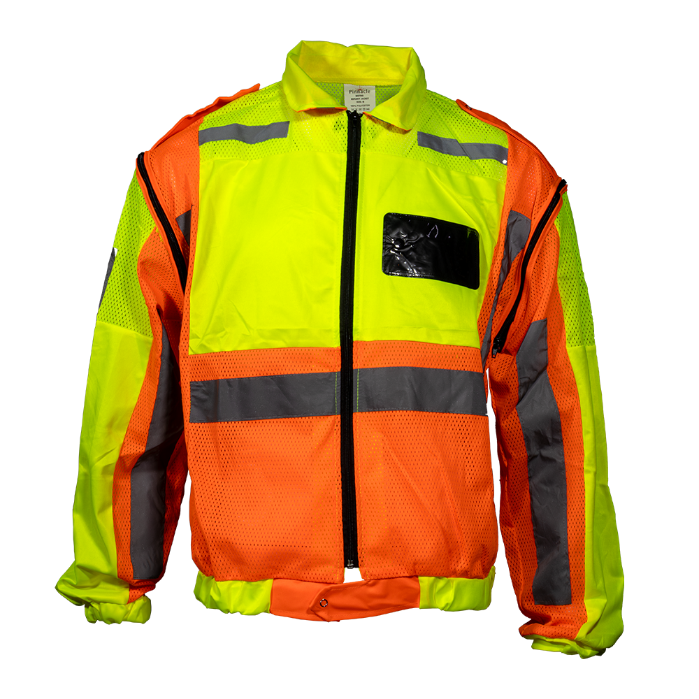 Pinnacle Metro Reflective Jacket Detachable Sleeve (S – 2XL)