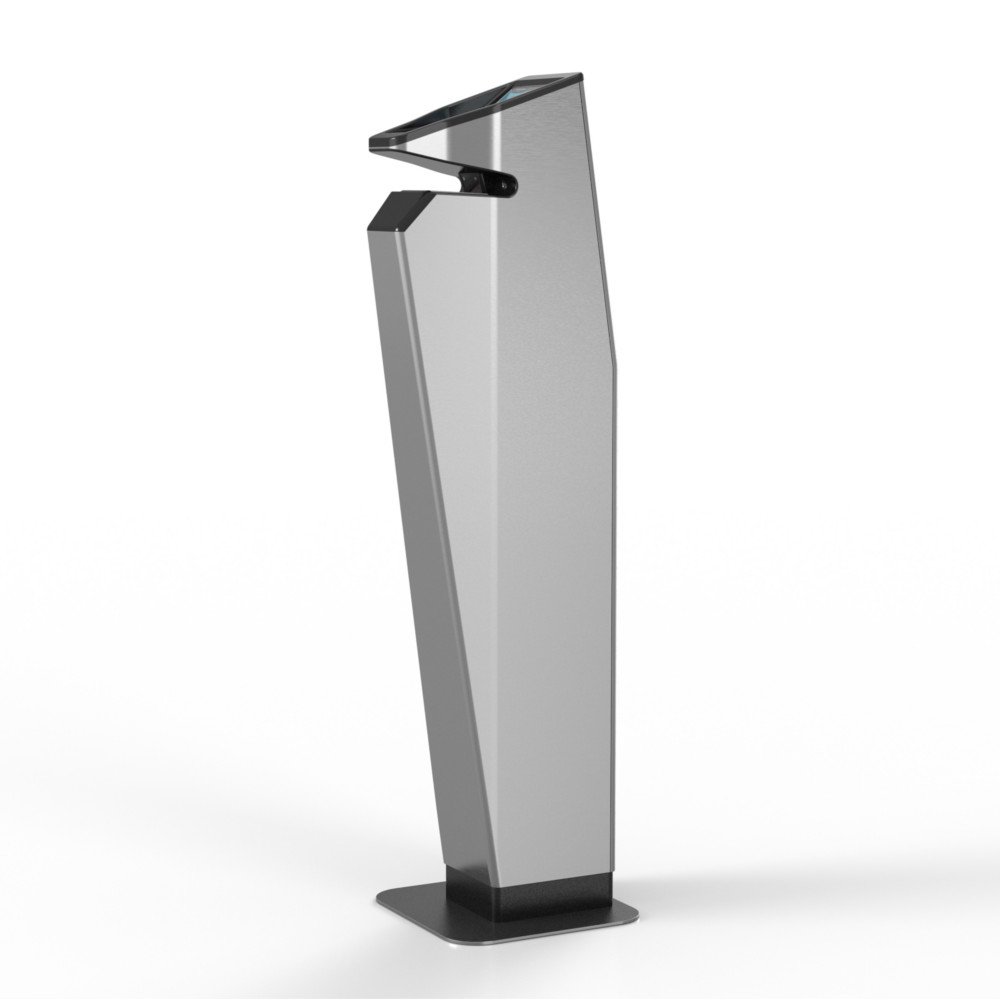 Idemia Adjustable stainless steel ruggedised mounting pedestal and cover for the MorphoWave SP and XP (Outdoor)
