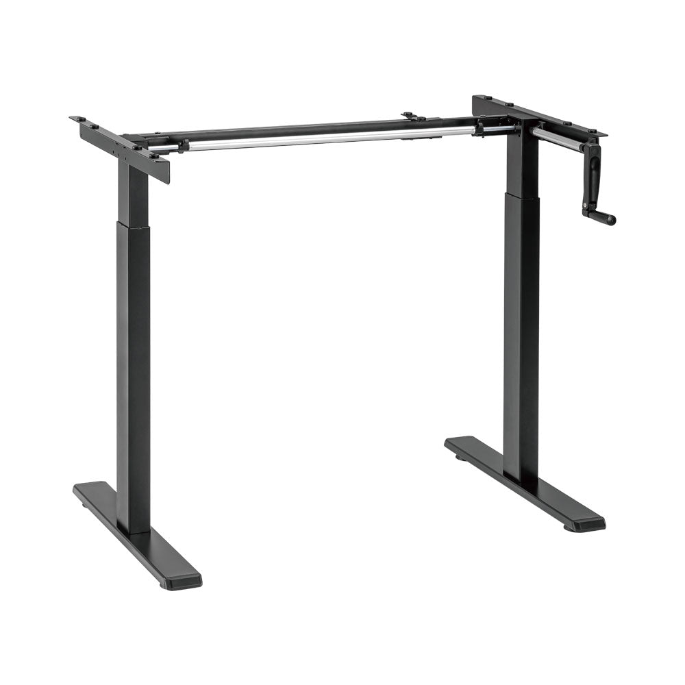 Bracket Economical Manual Sit-stand Desks — LinkQnet | Guards on Duty Shop