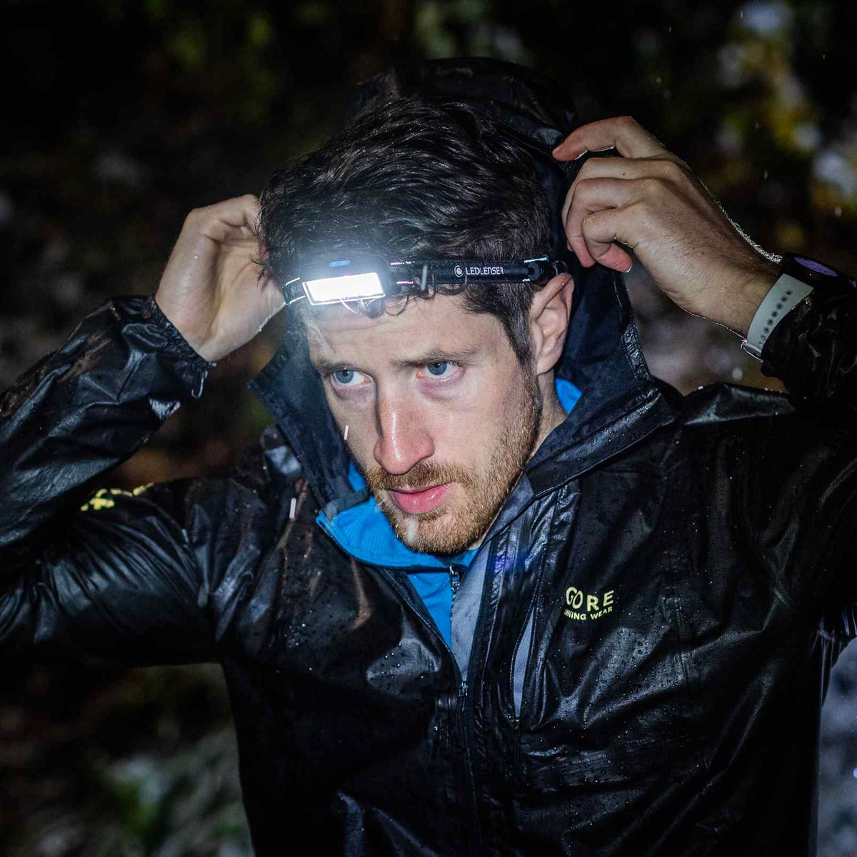 Ledlenser NEO9R Headlamp - Black & Grey