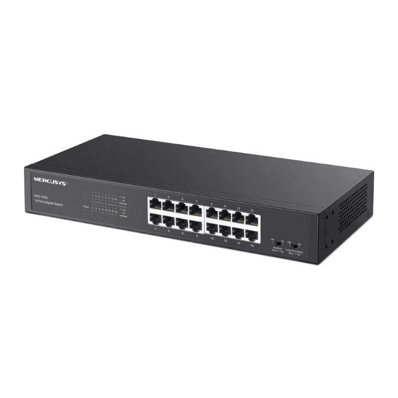 Mercusys 16 Port Gigabit Desktop Switch - Metal Case