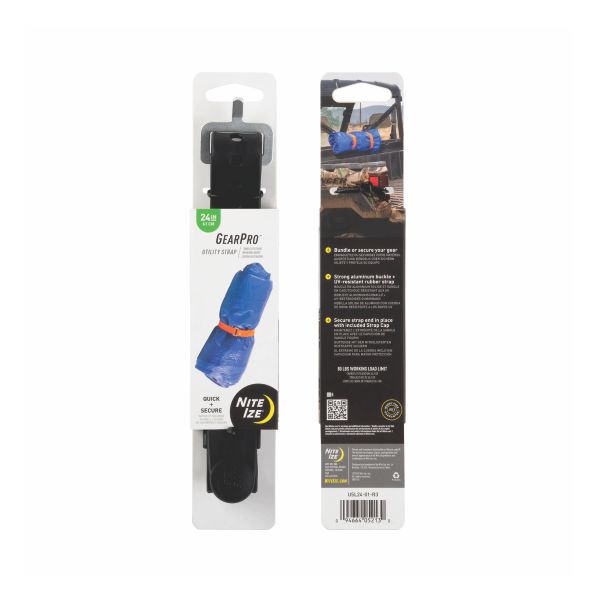 Nite Ize GearPro Utility Strap 24in - Black