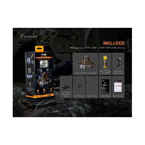 Fenix HP25R V2.0 LED Headlamp - Guards On Duty Shop