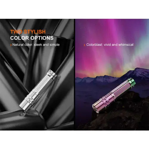 Fenix SilvaGlow LED Flashlight (Colorblast) - Guards On Duty Shop
