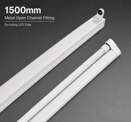 Open Channel LED 5ft Single Non Fused
