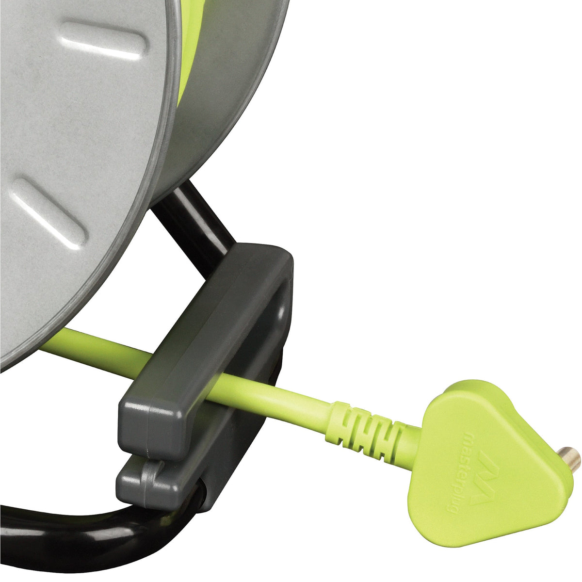 Masterplug Pro-XT 40m Heavy Duty Extension Cable Reel - 4 Socket With Switch