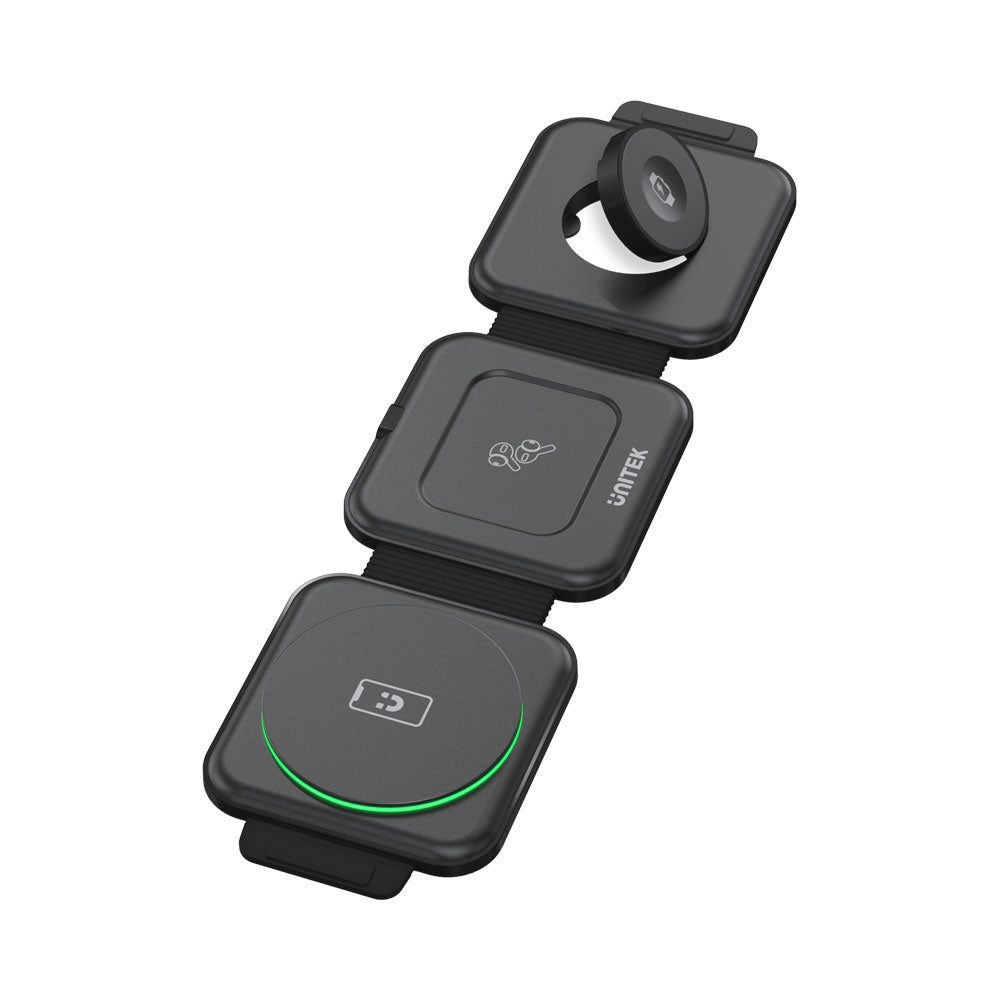 Unitek Magnetic Foldable Wireless Charger(p1223a)* — Unitek | Guards on Duty Shop