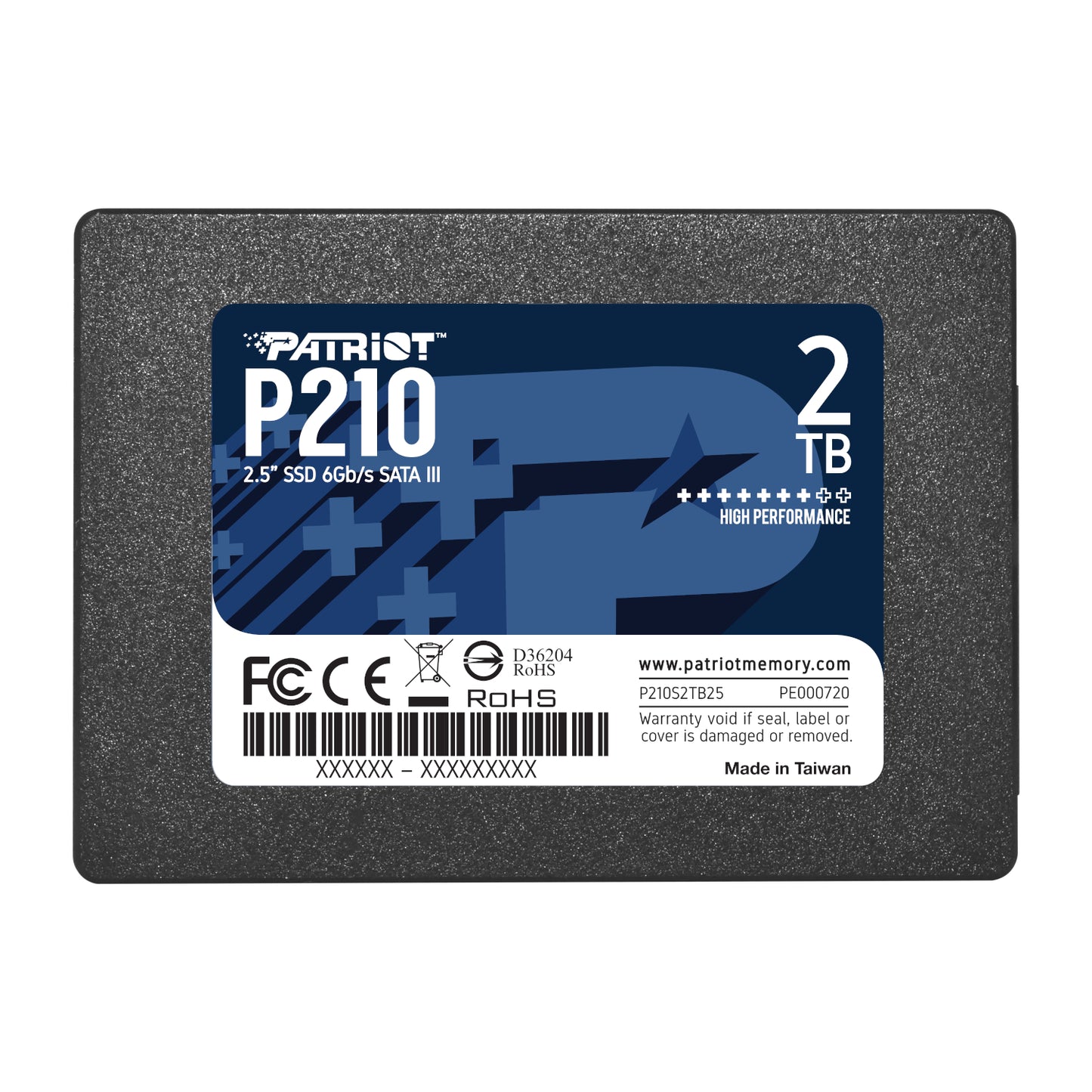 Patriot P210 2TB 2.5 Inch SATAIII SSD - Guards On Duty Shop & Security Guards