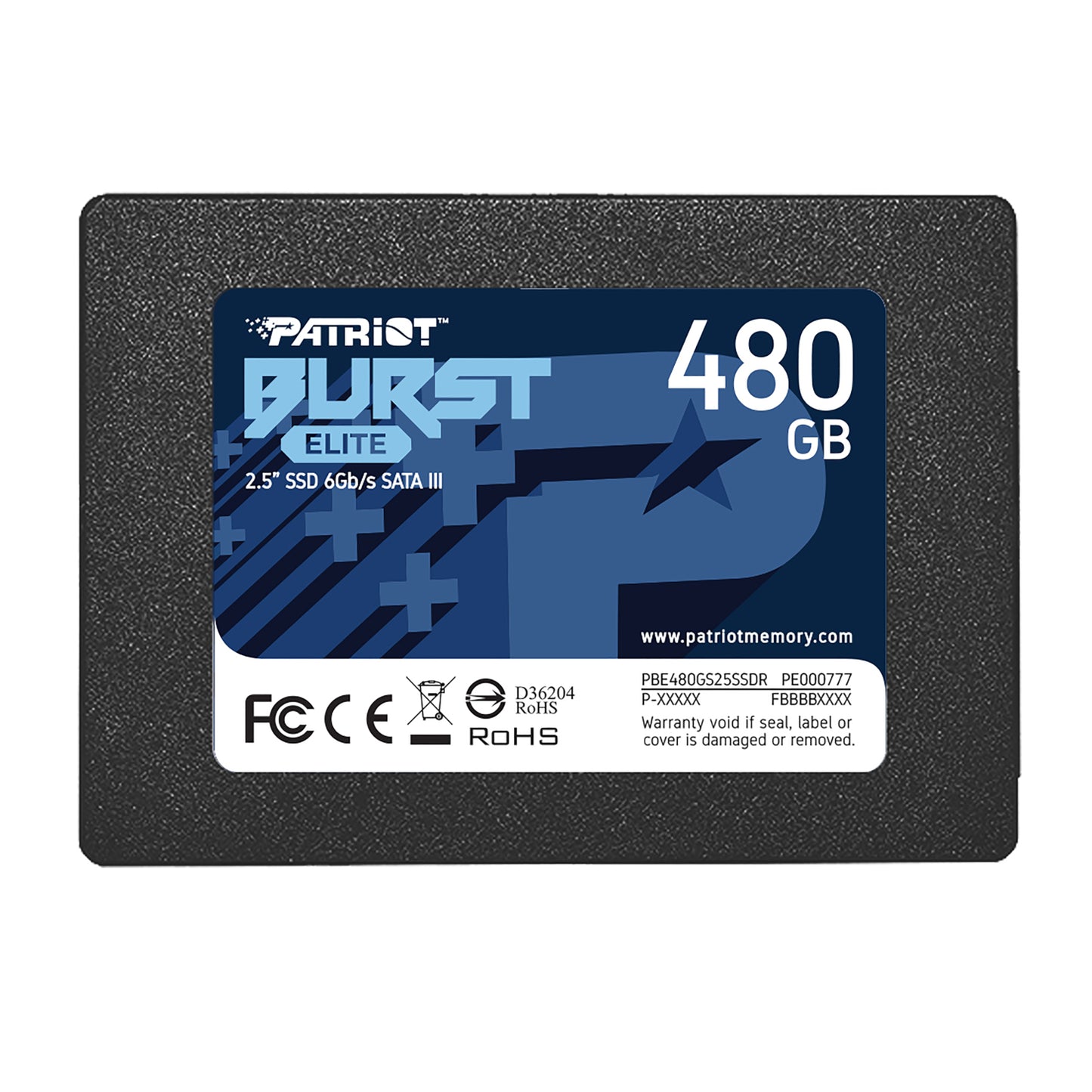 Patriot Burst Elite 480GB 2.5" SATA III SSD - Guards On Duty Shop & Security Guards