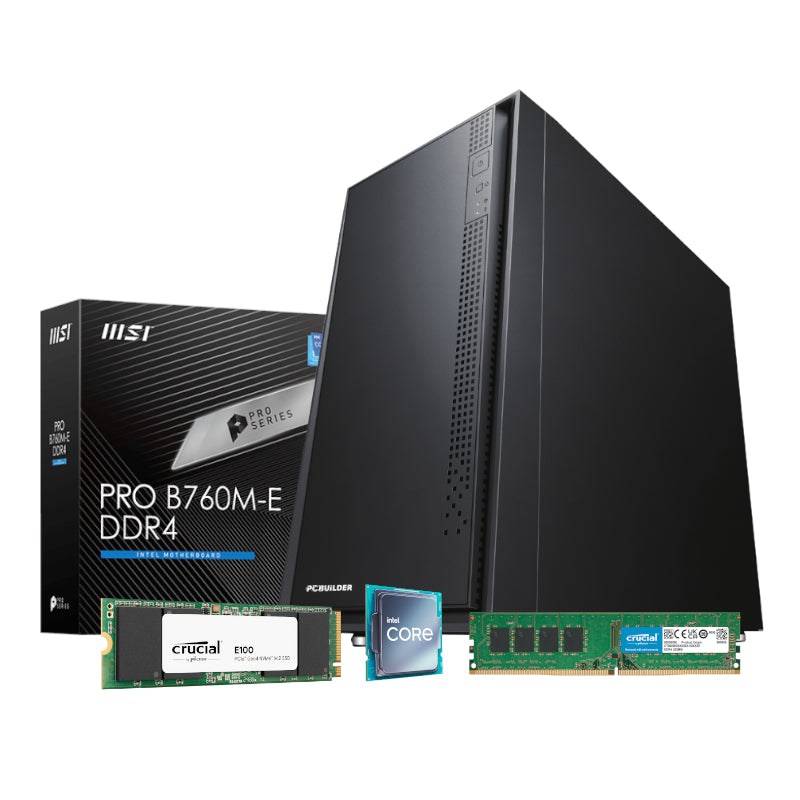 PCBuilder Intel i7-12700 HOME MASTER Windows 11 Desktop PC - Guards On Duty Shop & Security Guards