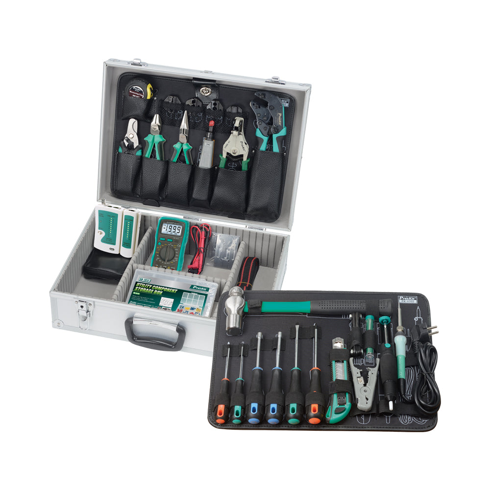 Proskit Pc Networking Tool Kit (240vac, Metric) — Proskit | Guards on Duty Shop