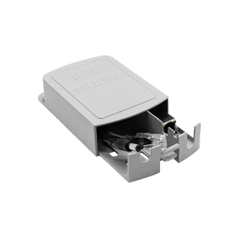 Weatherproof 48V to 12V PoE Splitter with Enclosure