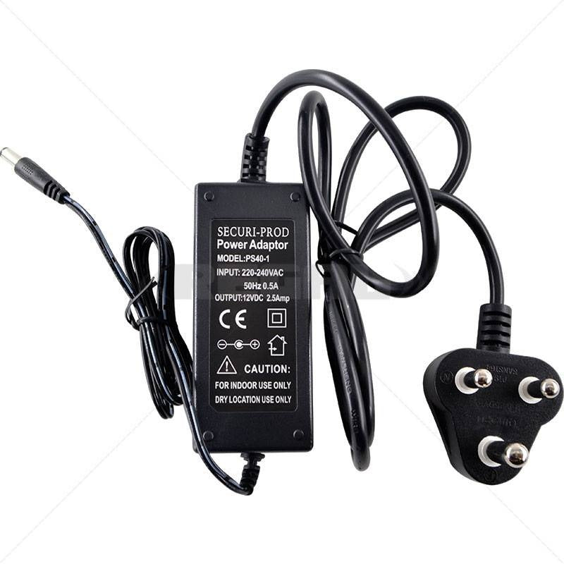 PSU Unverisal Switch Mode 12VDC 3Amp - Securi-Prod | Guards on Duty Shop South Africa