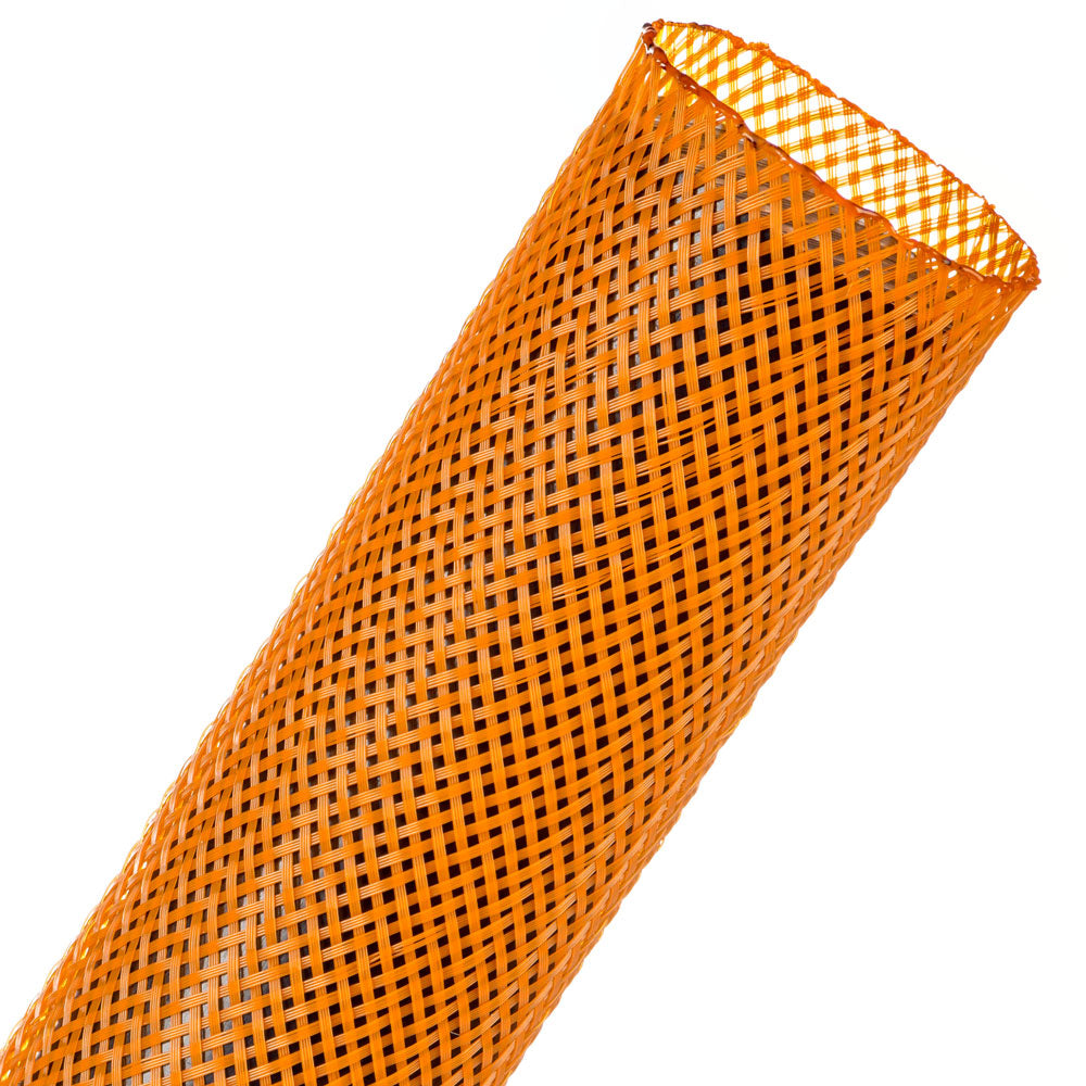 1m Bundle Braid 38.1mm Orange (ptn1.50or) — Techflex | Guards on Duty Shop