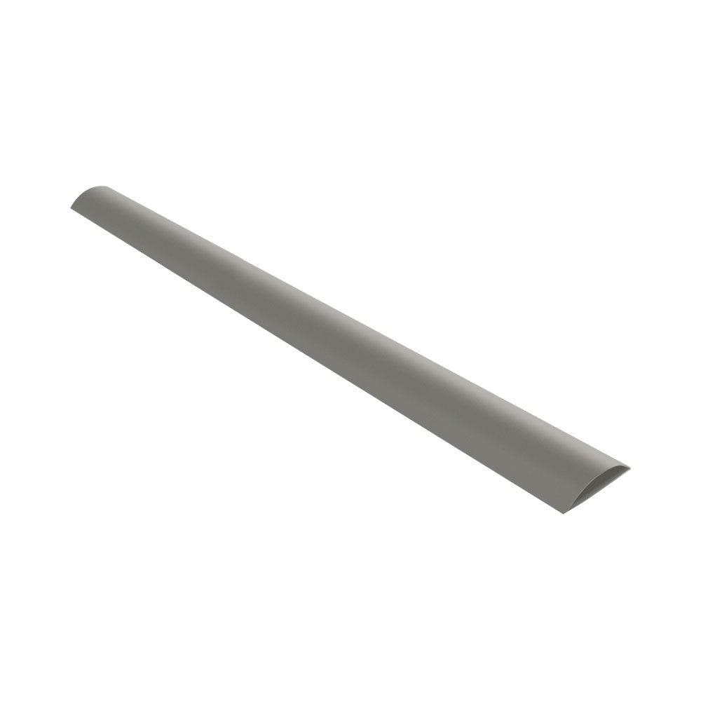 DECORDUCT 25MM X 8MM X 2M HALF MOON TRUNK GREY
