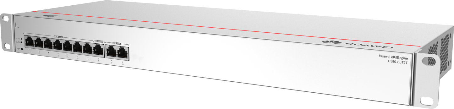 S380 S8T2T 2*GE WAN 8*GE LAN up to 250 users forwarding performance 2Gbps