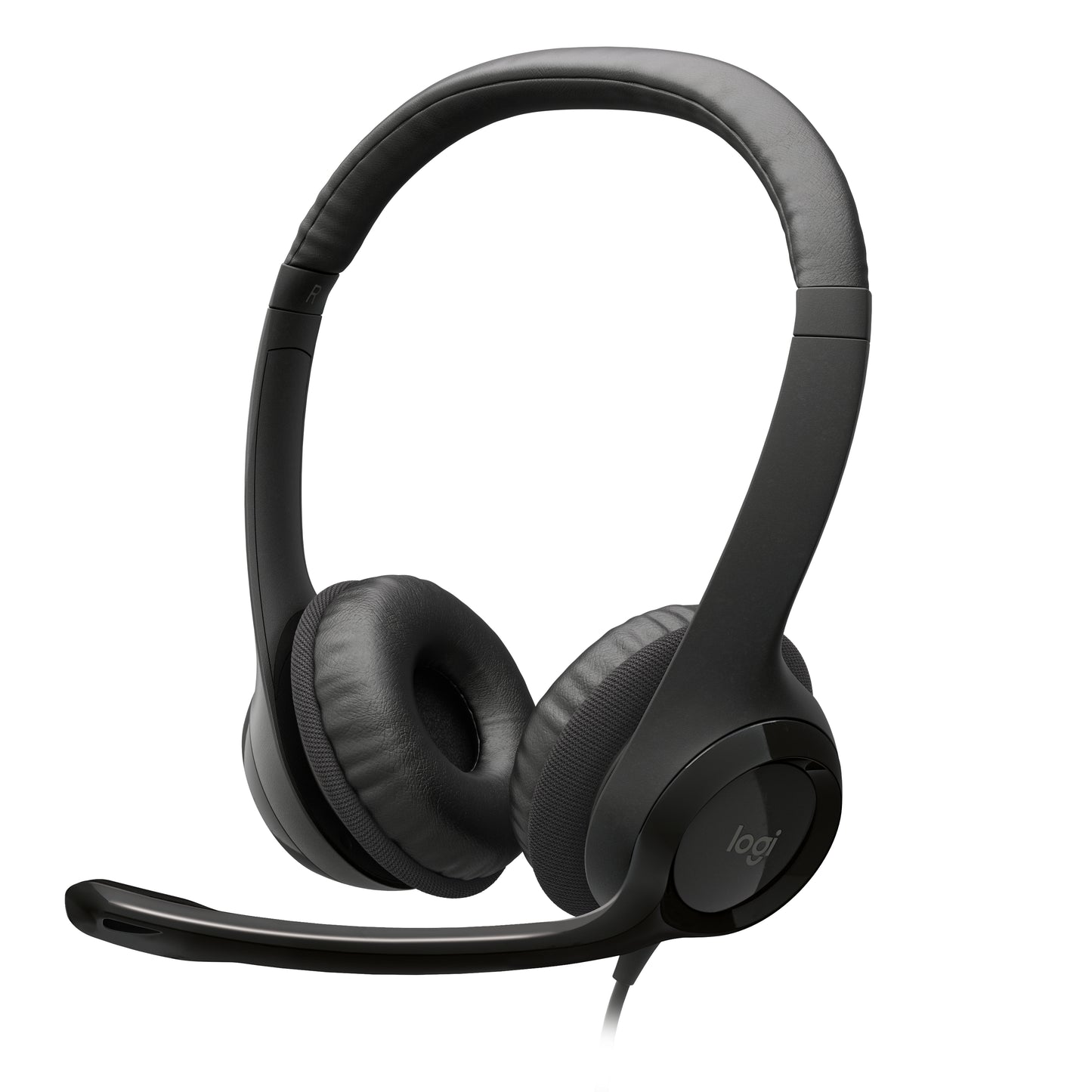 Logitech H390 - Stereo Headset - Black - USB