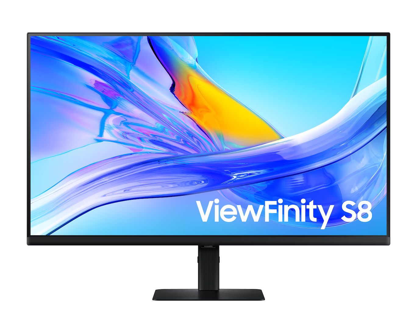 Samsung 32" ViewFinity S8 UHD Monitor - 4K (3 840 x 2 160) 16:9 3000:1(Typ) 5ms Response time USB-C and LAN Port Easy Setup Stand Ergonomic Design Built-in KVM Switch