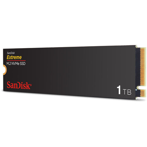 Sandisk Extreme 1TB NVMe SSD - Read Speed up to 5150 MB/s Write Speed to up 4900 MB/s PCIe 4.0 x4 nCache 2.0 600TBW