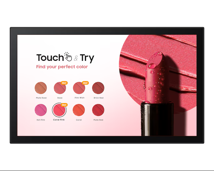SAMSUNG 13" TOUCH DISPLAY - FULL HD 16/7 USAGE 300NIT BRIGHTNESS SOC MEDIA PLAYER: SSSP 6