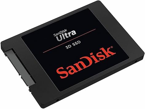 Sandisk Ultra 500 GB SATA SSD Read Speed up to 560 MB/s Write Speed up to 510 MB/s SATA III 6 Gb/s nCache 2.0 200TBW