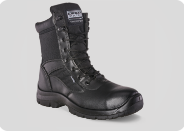 Patriot Trooper Combat Boots Sizes 3-13 - Black