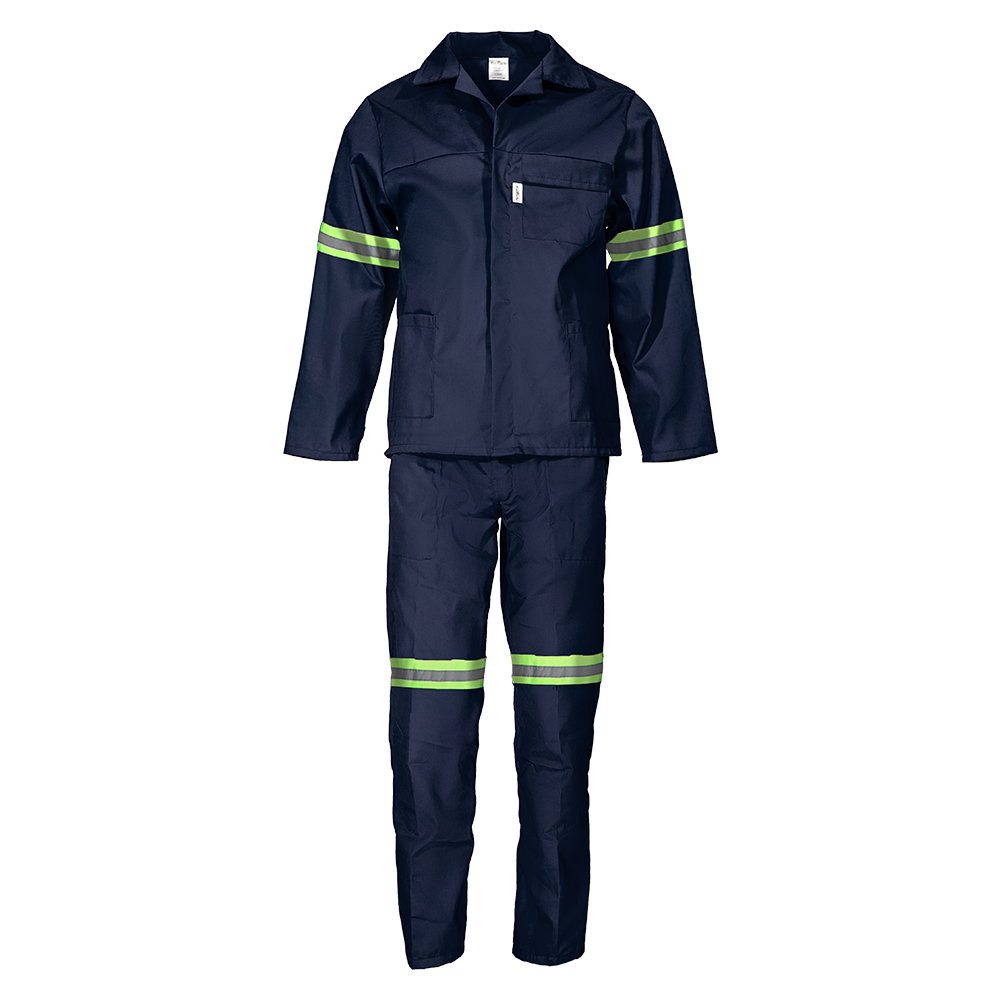 Pinnacle Classic Workwear Navy with Reflective Tape (Waist 32 – 54)