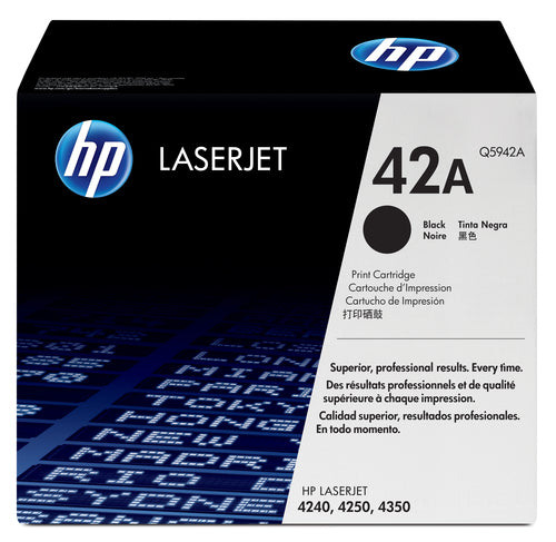 HP 42A LaserJet Black Print Cartridge