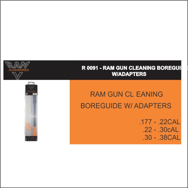 RAM Gun Cleaning Boreguide with Adapters