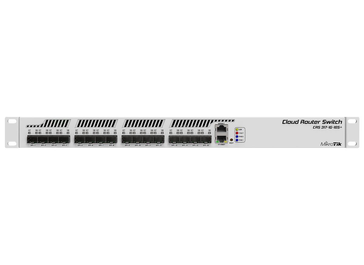 MikroTik Cloud Router Switch 16 Port SFP+ - Guards On Duty Shop & Security Guards