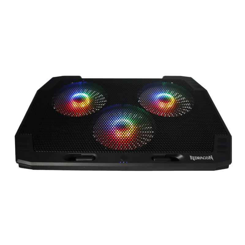 REDRAGON Dual USB 3 Fan RGB Gaming Notebook Stand - Guards On Duty Shop & Security Guards