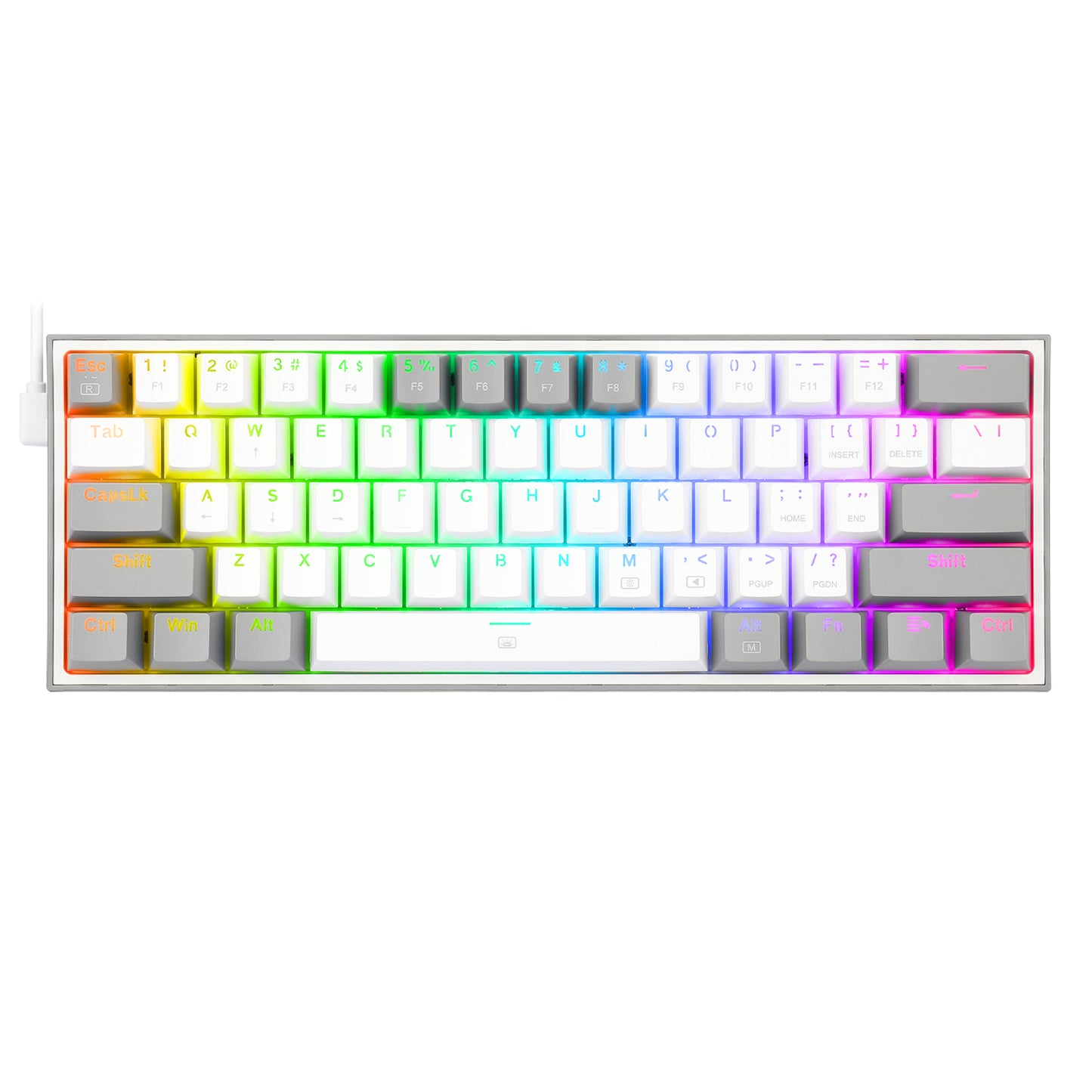 Redragon K617 FIZZ 60% Wired RGB Gaming Keyboard - Guards On Duty Shop & Security Guards