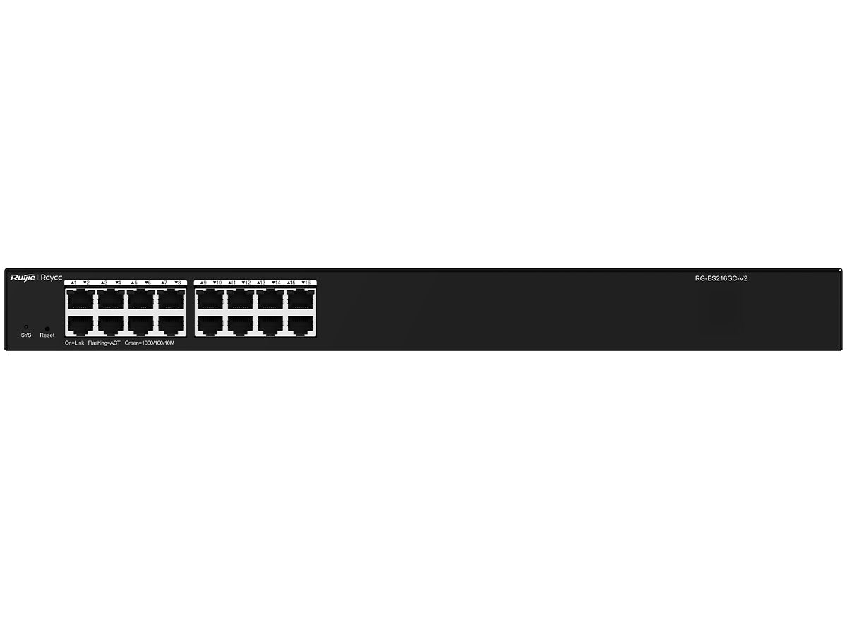Reyee 16 Port Gigabit Smart Managed Switch - Guards On Duty Shop & Security Guards