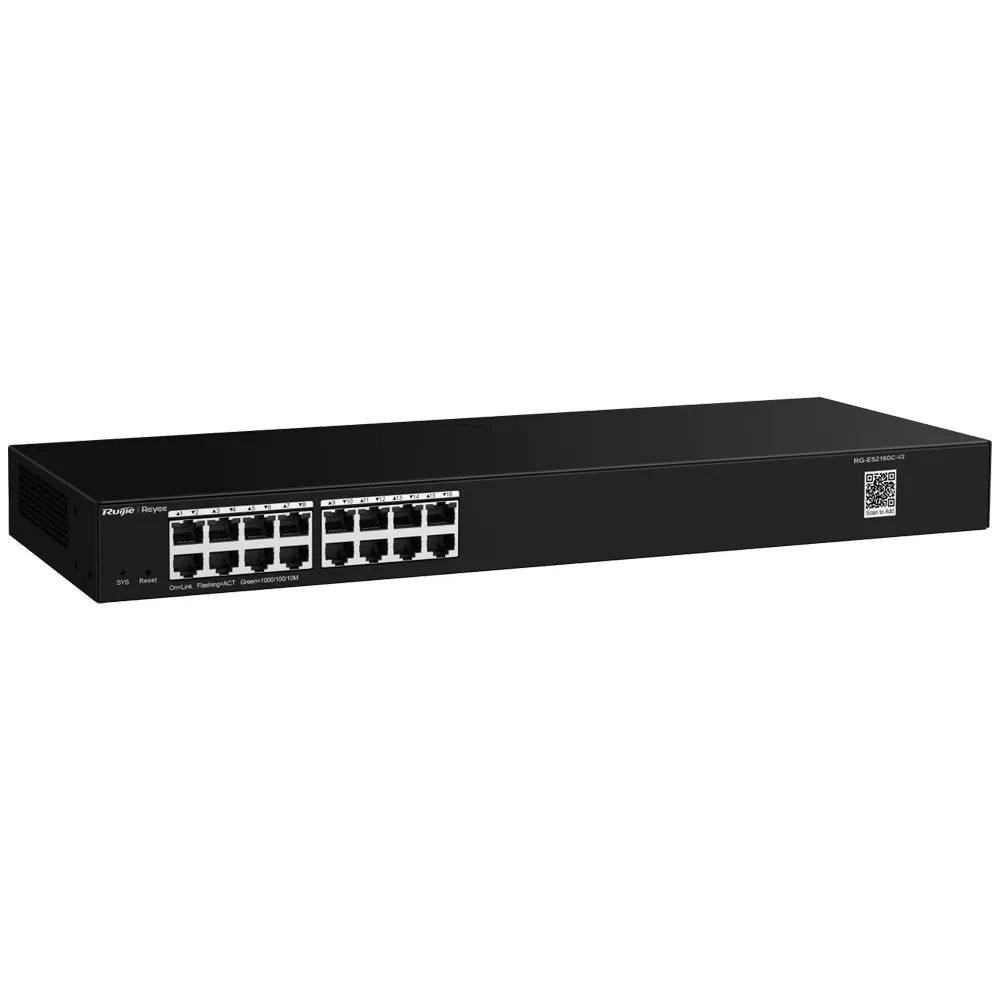 Reyee RG-ES216GC-V2 – 16 Port Gigabit Cloud Managed Switch