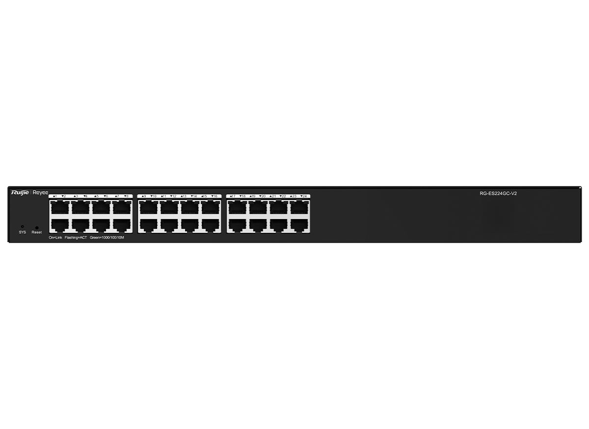 Reyee 24 Port Gigabit Smart Managed Switch - Guards On Duty Shop & Security Guards