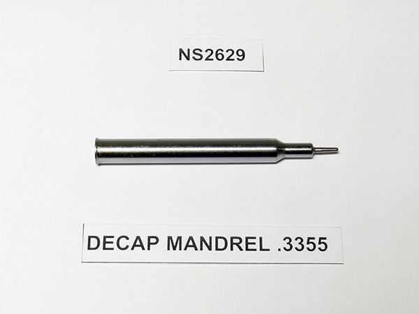 Lee Decap Mandrel .3355 - Collet Neck Sizing Die Only 338 WIN Part (NS2629)