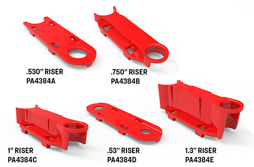 Lee Molded Parts Risers - Automatic Processing Press (APP) Part (PA4384)