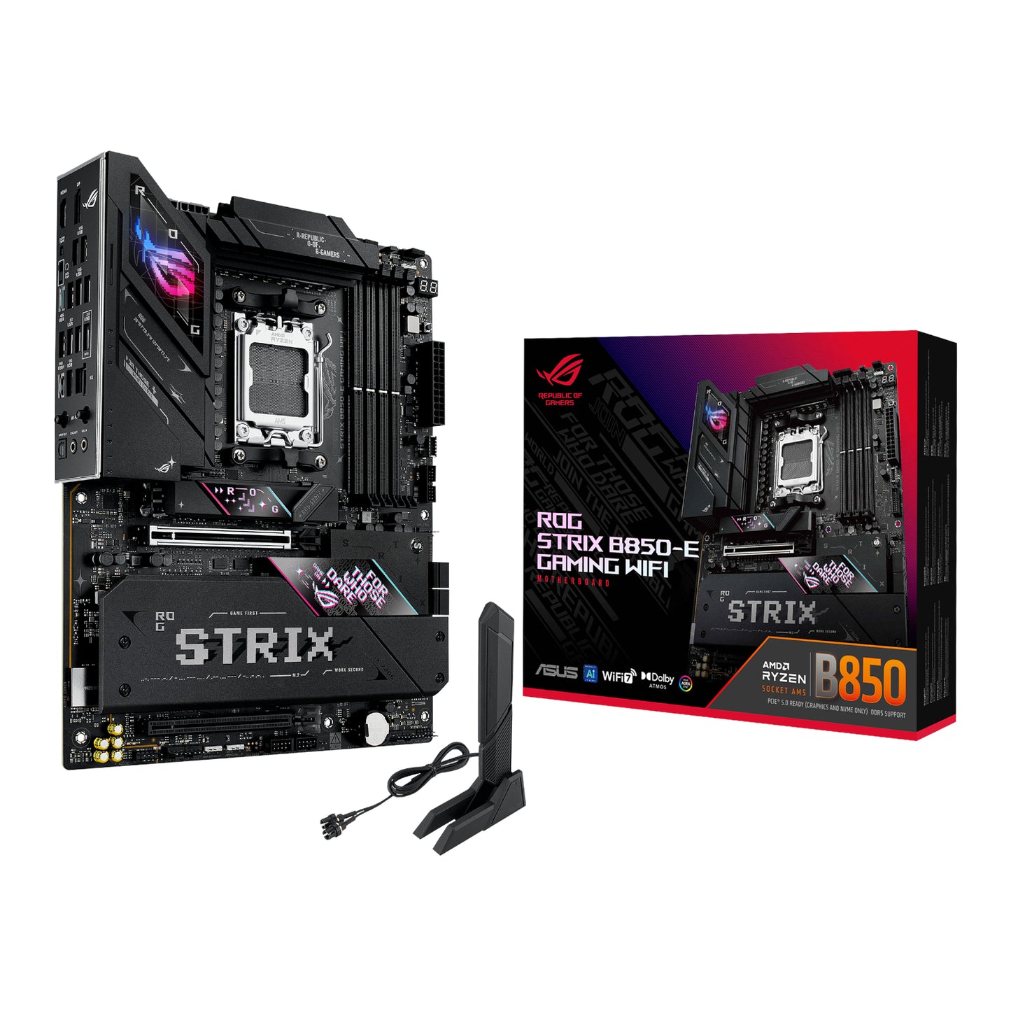 Asus ROG STRIX B850-E GAMING WIFI AM5 ATX Gaming Motherboard - Guards On Duty Shop & Security Guards