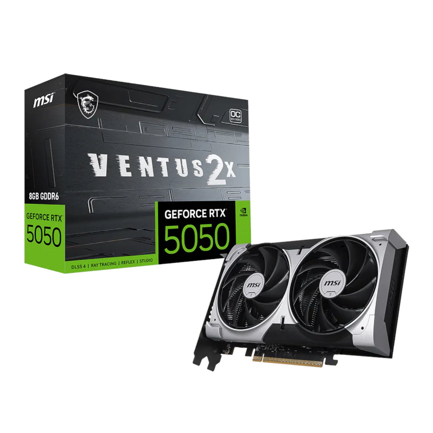 MSI GeForce RTX 5050 8G VENTUS 2X OC Graphics Card - Guards On Duty Shop & Security Guards