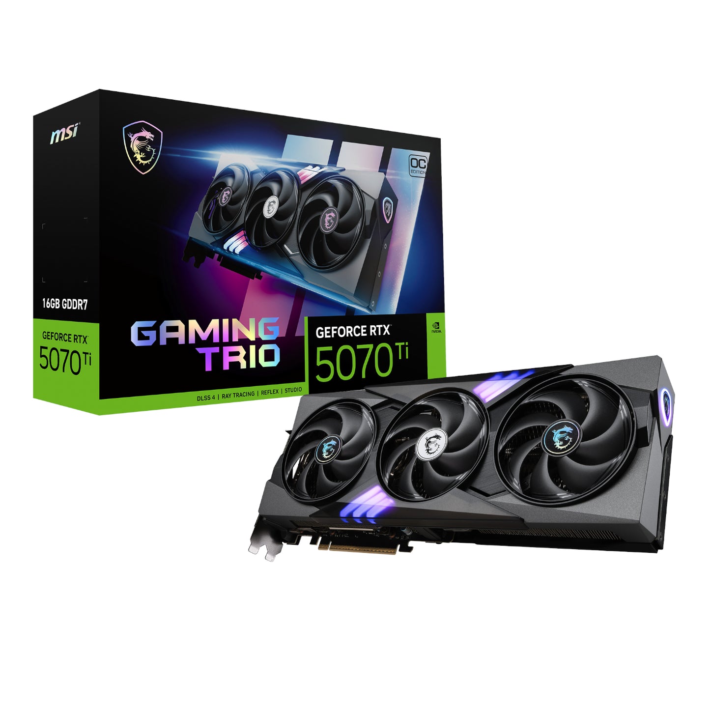 MSI GeForce RTX™ 5070 Ti 16G GAMING TRIO OC Graphics Card - Guards On Duty Shop & Security Guards