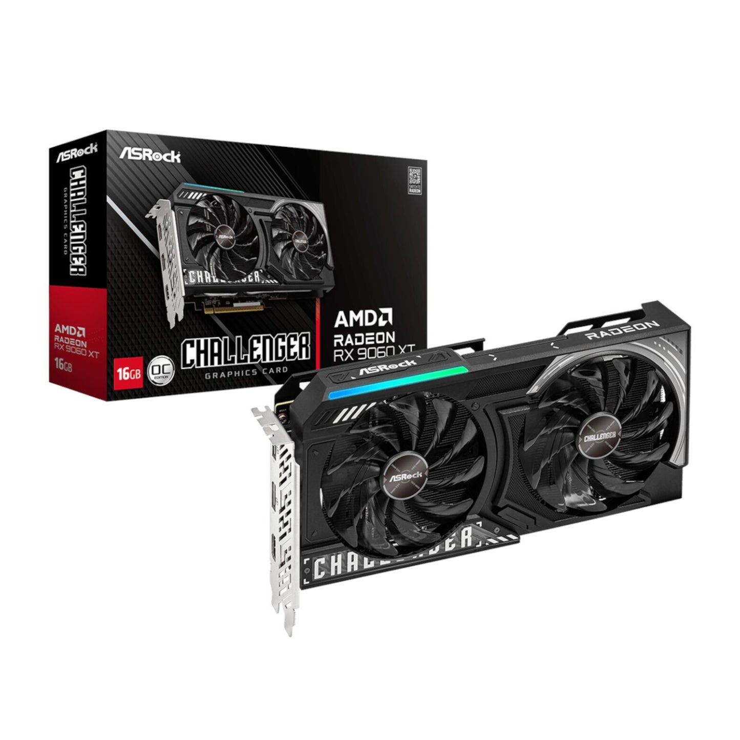 ASRock Radeon RX 9060 XT Challenger 16GB OC Graphics Card (RDNA™ 4, PCIe 5.0) - Guards On Duty Shop & Security Guards