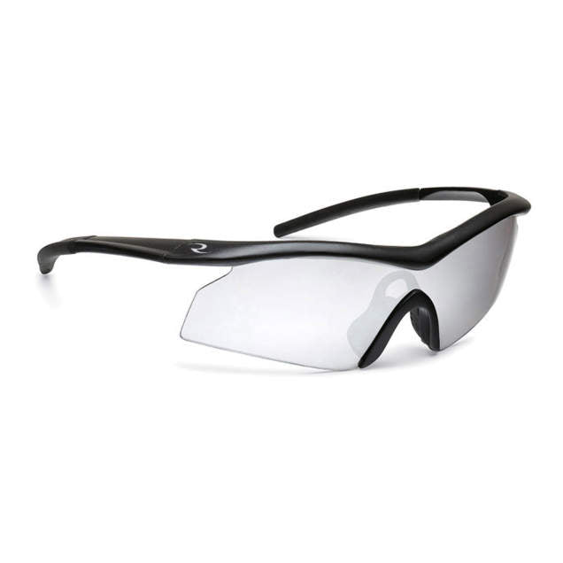 Radians T-10 Safety Glasses Black/Clear